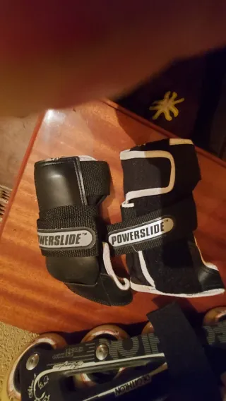 Patines en línea y bolsa