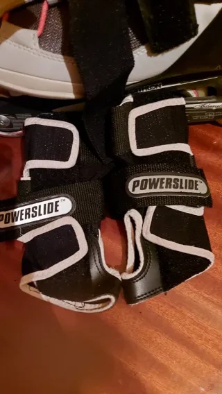 Patines en línea y bolsa