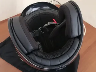 Casco Moto Jet Honda Nero