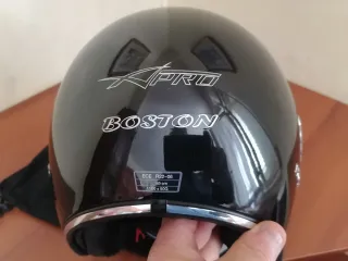 Casco Moto Jet Honda Nero