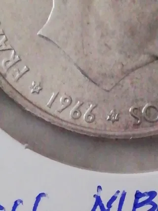 Moneda Francisco Franco 1966
