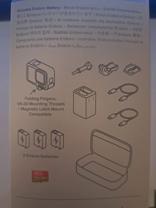 SET COMPLETO GOPRO HERO13 BLACK con accessori