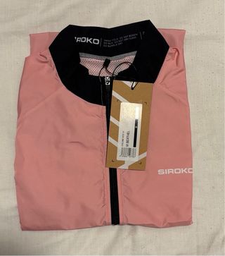 Chaleco Siroko Ciclismo Rosa