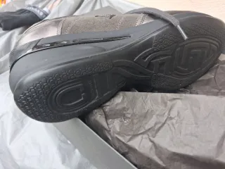 Scarpe donna marrone/argento