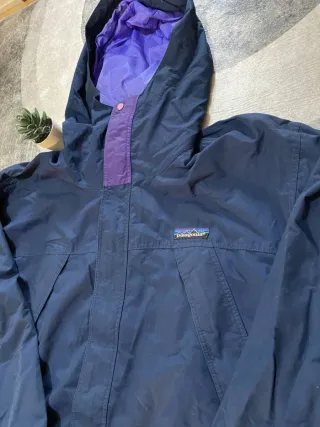Patagonia Giacca Antivento Uomo Blu/Viola