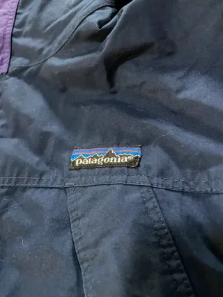 Patagonia Giacca Antivento Uomo Blu/Viola