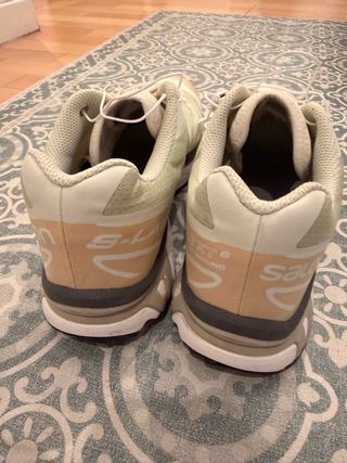 Zapatillas Salomon Trail Running Beige/Verde