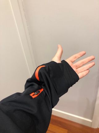 Chubasquero cortaviento running XS