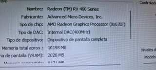 TORRE i5 7400-16GB RAM-SSD-HDD-RX 460 2GB-W 11