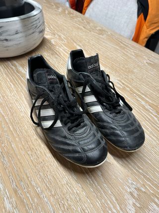 Zapatos Adidas Kaiser 5 Negro/Blanco
