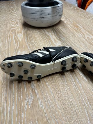 Zapatos Adidas Kaiser 5 Negro/Blanco