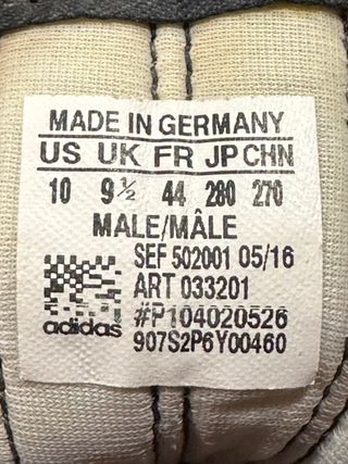 Zapatos Adidas Kaiser 5 Negro/Blanco