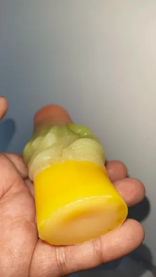 Vela decorativa manos aromáticas