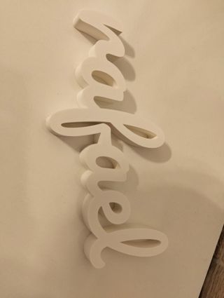 Nombre en impresión 3d