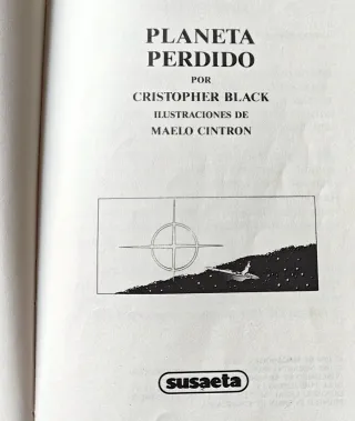 Libro- juego de 1986. PLANETA PERDIDO