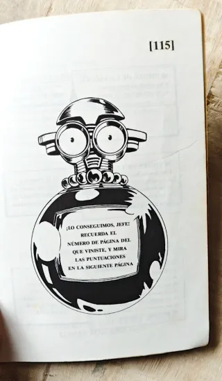 Libro- juego de 1986. PLANETA PERDIDO