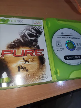 2 Juegos Xbox 360: Pure y Lego Batman