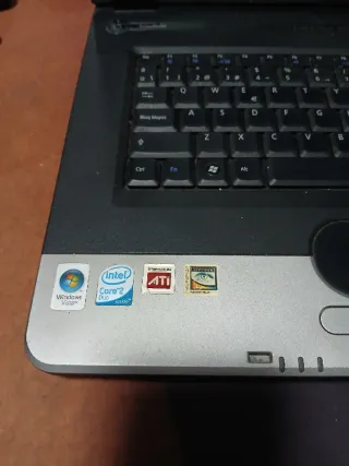 Packard Bell Portátil Plata