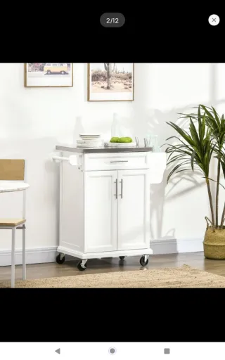 Mueble auxiliar cocina acero inoxidable