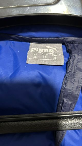 Chaqueta Puma de Plumas Azul