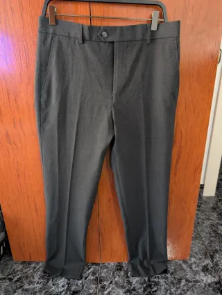 Conjunto 3 piezas traje hombre gris