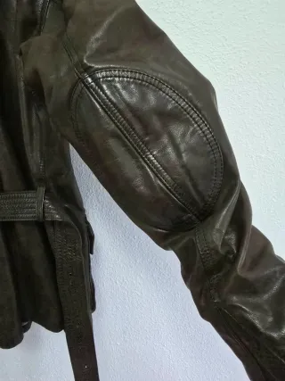 Chaqueta de cuero Belstaff Marrón