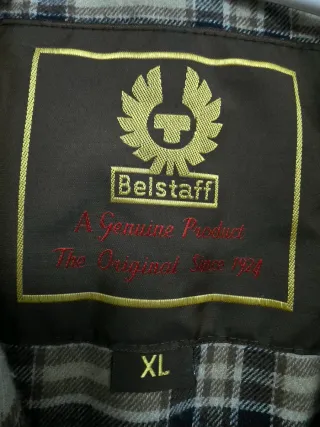 Chaqueta de cuero Belstaff Marrón
