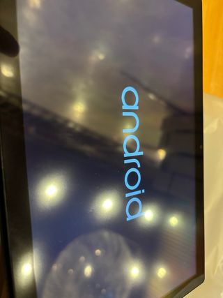 Tablet MediaTek Android Negra/Azul