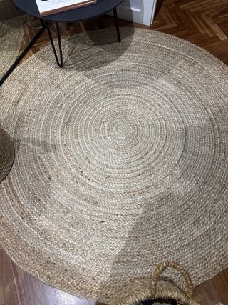 Alfombra redonda yute Maison du Monde 1,50m