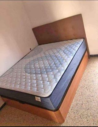 Canapé abatible con colchones Viscoelastica