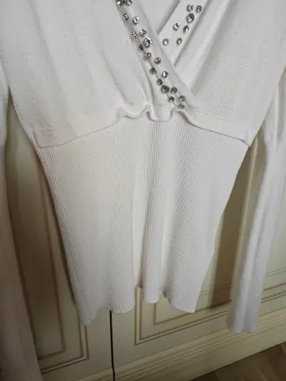 Maglioncino Nuna Lie donna con strass S