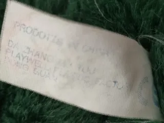Peluche Rana Vintage Anni '80