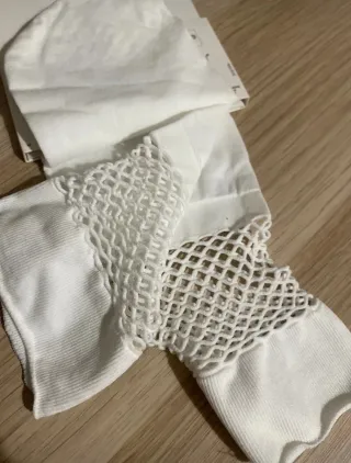 Calzini Pompea dettaglio a rete in caviglia