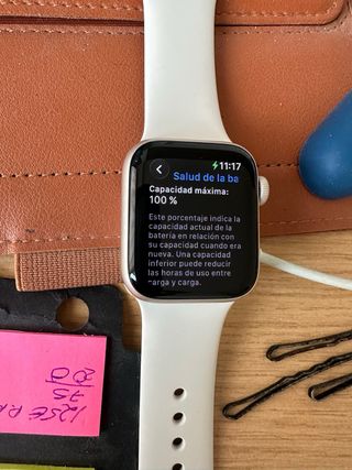 Apple Watch SE serie 3 40mm Plata/Blanco