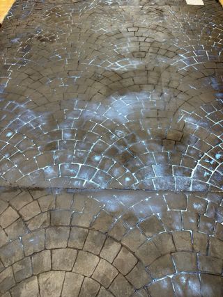 Hormigón impreso diseño único