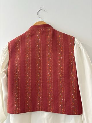 Chaleco fallero talla 10-11 años