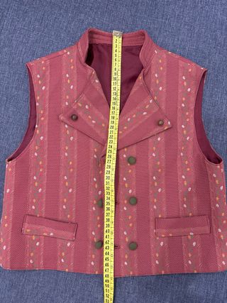Chaleco fallero talla 10-11 años