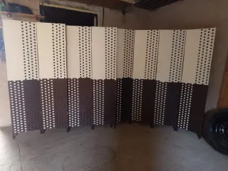 Biombo separador 9 paneles