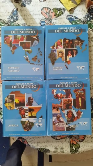 COLECCIÓN COMPLETA PUEBLOS Y RAZAS DEL MUNDO + DVD