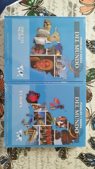 COLECCIÓN COMPLETA PUEBLOS Y RAZAS DEL MUNDO + DVD