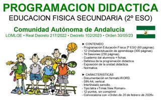 PROGRAMACION EDUCACION FISICA 2º ESO (AND)
