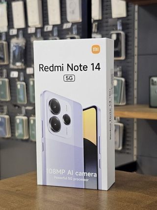 XIAOMI REDMI NOTE 14 5G 256GB NEGRO PRECINTADO