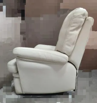 SILLÓN Relax PIEL Auténtica Color Crema