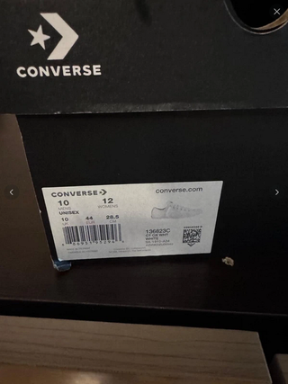 Converse Chuck Taylor All Star Cuero Blanco