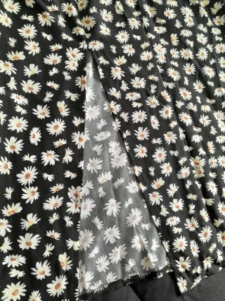 Vestido Negro Floral