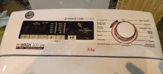 Lavadora Hoover Carga Frontal 8kg