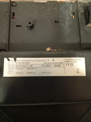 Placa Inducción LYNX 3 Zonas