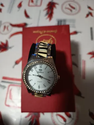 Reloj Marea Dorado y Plateado