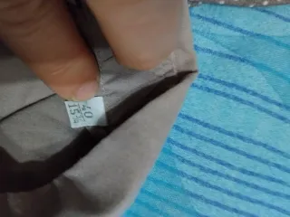 Camisa Italiana Hombre Beige/Marrón