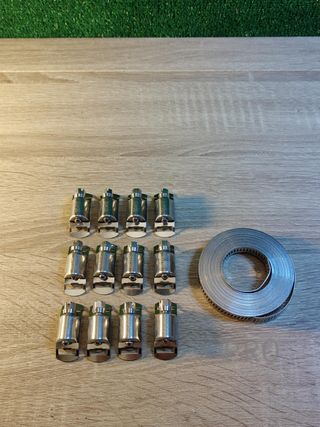 Juego de abrazaderas para mangueras BGS